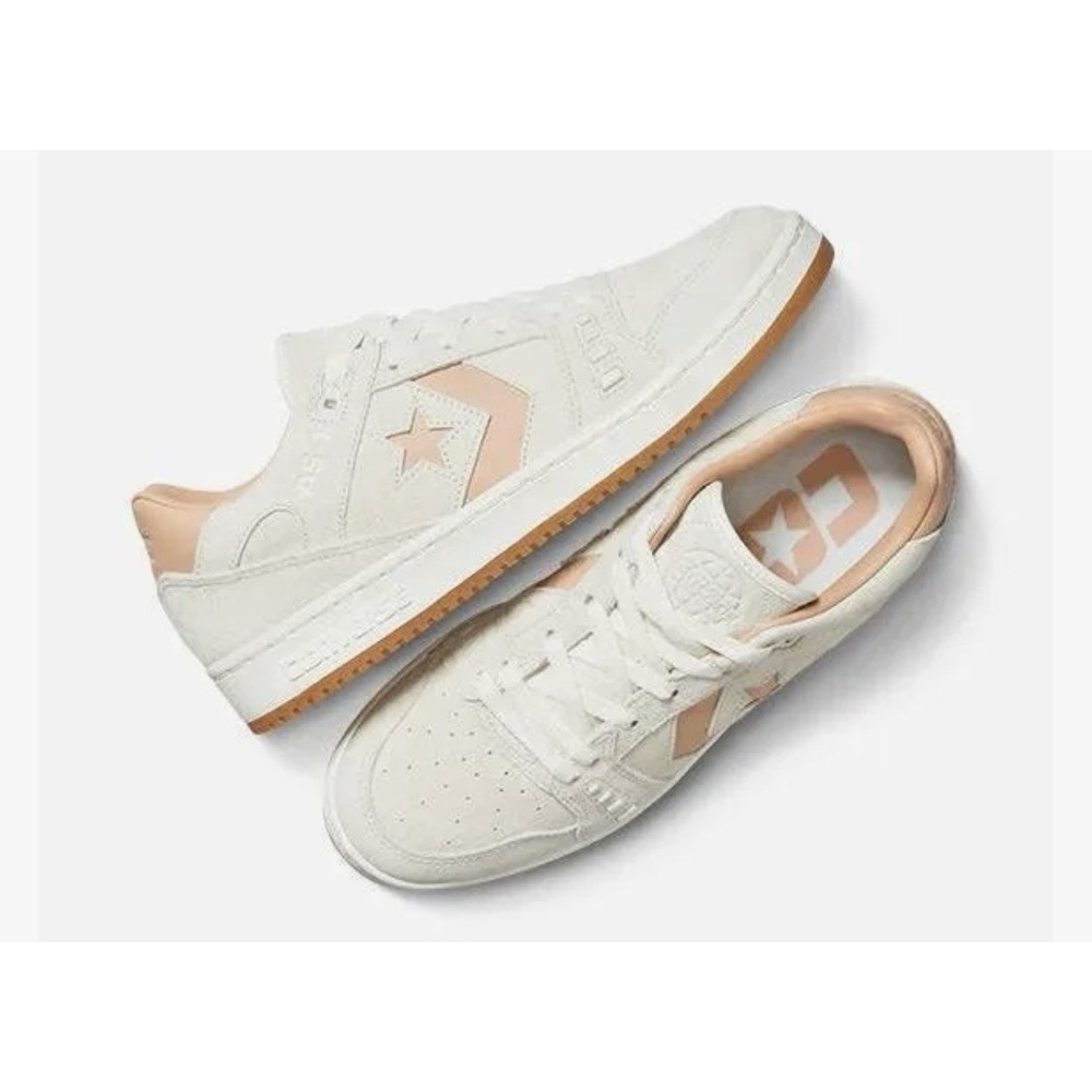 Size 10.5, 12W- Converse AS-1 Pro, Skate Shoes, Egret/Biege/Gum Outsole